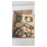 (6) Vintage Metal Cookie Cutters