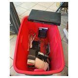 Tote With Sony DVD Player, Computer Speakers &