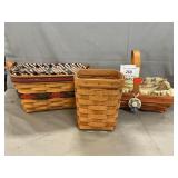 (3) Longaberger Baskets