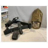 Trench Shovel, Utility Belt