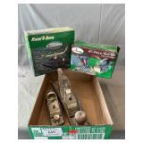 (2) Planes, Lawn Sprinkler, Tool Kit