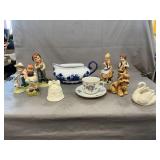 Gravy Boat, Vintage Porcelain Figures (Japan &
