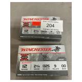 (10) Winchester 12 Gauge Shotgun Shells