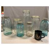 Mason Jars, Canisters, Case Mug