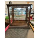 Antique Wooden Display Case