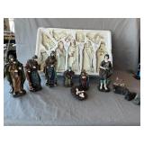 (2) Sets Of Nativity Figures