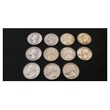 (11) Silver U.S. Quarters