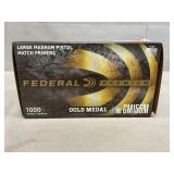 (1000) Federal Large Magnum Pistol Match Primers