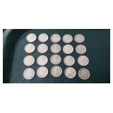 (20) Silver U.S  Dimes