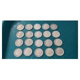 (20) Silver U.S. Dimes