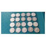 (20) Silver U.S. Dimes