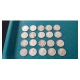 (20) Silver U.S. Dimes