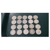 (20) Silver U.S. Dimes