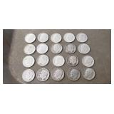(20) Silver U.S Dimes