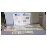 Tray Of Assorted Vintage Collector Stamps