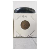 (1) 1903 Indian Head One Cent