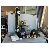 Lot Of Pittsburgh Steelers & Pirates Memorabilia