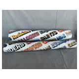 (2) Rolls Of NFL Teams Canvas Material