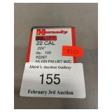 (100) Rounds Of .22 Ammo