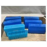 (6) 20 Round Plastic Ammo Cases