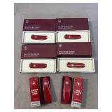 (6) New Swiss Army Knives