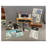 HO ScaleLocomotive, Trolley & Caboose