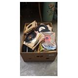 Box Lot Of Assorted "45" Records