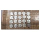 (20) U.S. Silver Dimes
