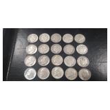 (20) U.S. Silver Dimes