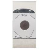 (1) 1906 Indian Head One Cent