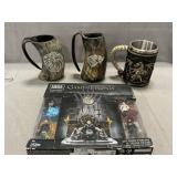 Viking Horn, Dragon Tankards, Mega Construx Game