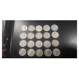(20) U.S. Silver Dimes