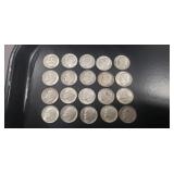(20) U.S. Silver Dimes