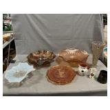 Carnival, Opalescent & Asst. Glassware, PA Dutch