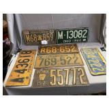 Antique, Vintage License Plates