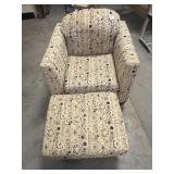Chair with Ottoman
