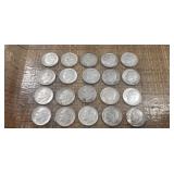 (20) U.S. Silver Dimes