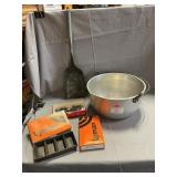 Wearever Kettle, Lyman Moulds, Coal Shovel,