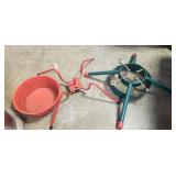 (2) Christmas Tree Stands