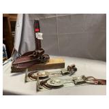 Antique Strap-On Ice Skates, Cobblerï¿½s Shoe Forms