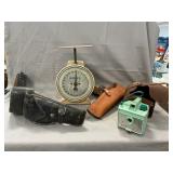 Way Rite Kitchen Scale, Vintage Savoy Box Camera,