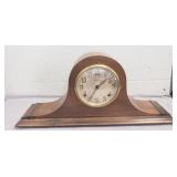 (1) Vintage Ingraham Mantle Clock (No Key)