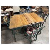 Table & 4 Chairs w/ 1 Leaf