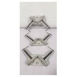 (3) Corner Clamps