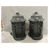 Pair Of Buzz Kick Electric Bug Zappers