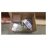 Box Lot Of Assorted Auto Related Parts