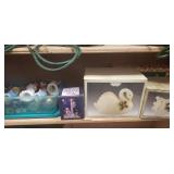 Shelf Lot Of Assorted Christmas Related Items