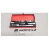Snap-On Ratchet/Socket Set w/ Additional Snap-On