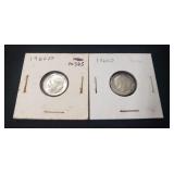 (2) Silver Dimes (1960-P & 1960-D)