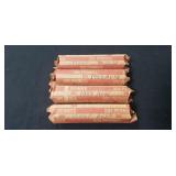 (4) Rounds Of 1959 U.S Pennies